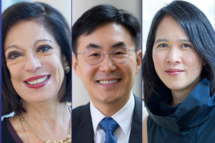 Professors Choucri, Kim and Tsai