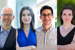 Professors Lieberman and Charnysh, MIT PhD student Jared Kalow and UPenn postdoctoral student Erin Walk