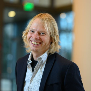 Professor Richard Nielsen smiling